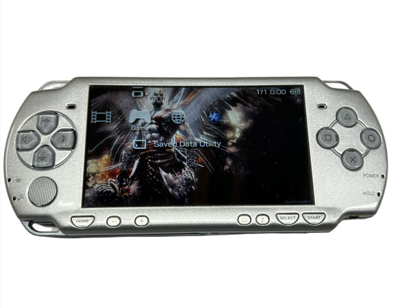 8GB Sony PSP 2000 Slim Ice Silver Mint w/ Accessories